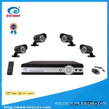 economical 4ch DVR Digital Video Recorder System